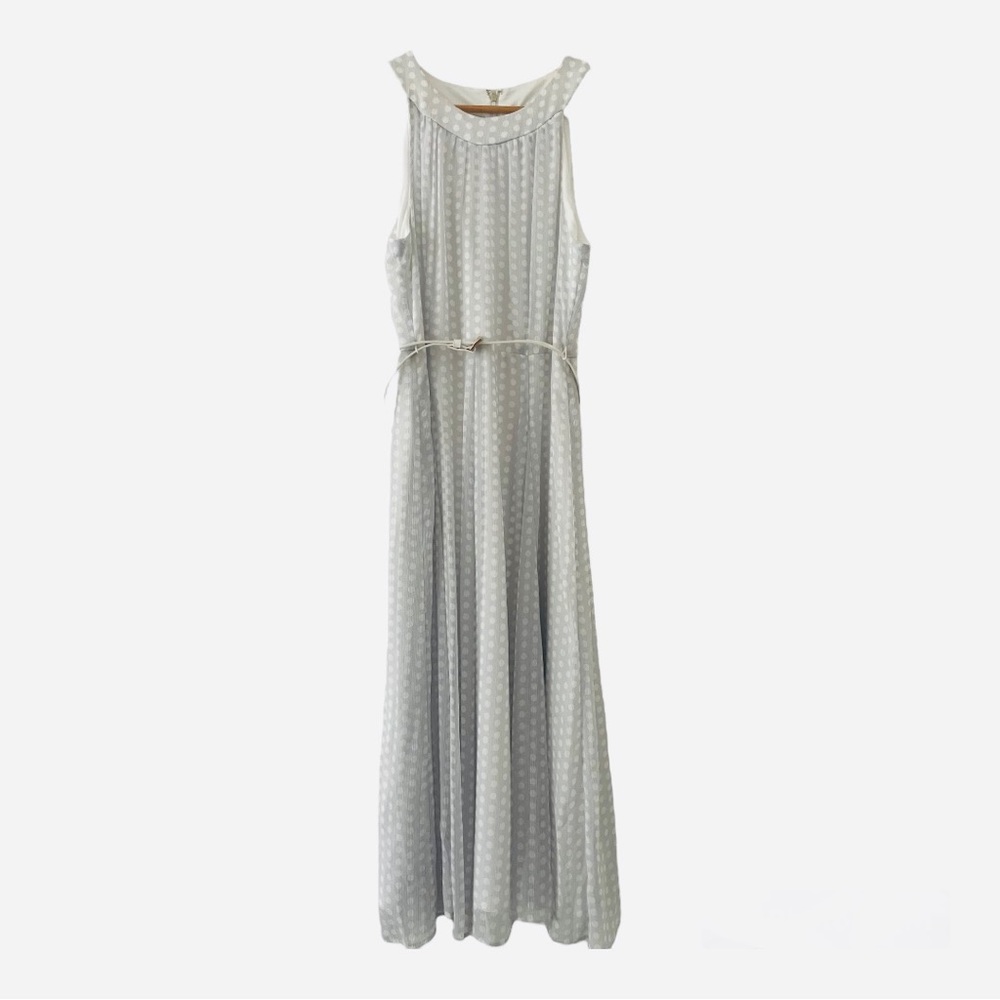 Almost new Tommy Hilfiger grey with white dots dress. Size 10.